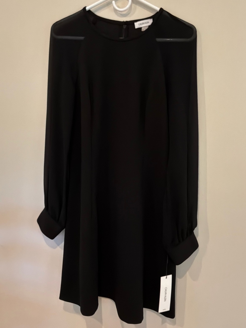 Calvin Klein Black Shift Dress – Women’s Size 10 – NWT